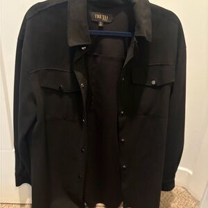 Truth Women’s Classic Black Shirt Jacket